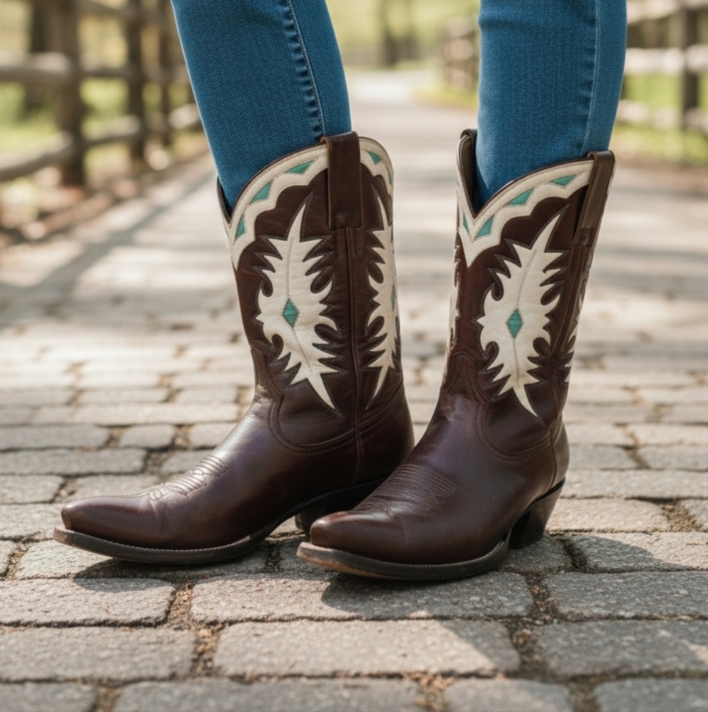 Leddy Vaquero Women's Leather Boots